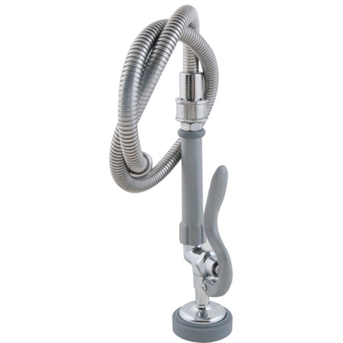 (image for) T&S Brass B-0100-SWV VALVE&HOSE , PRE-RNS, W/SWIVEL